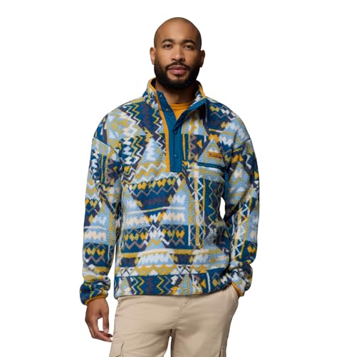 Image of Columbia Helvetia II Printed Half Snap Fleece