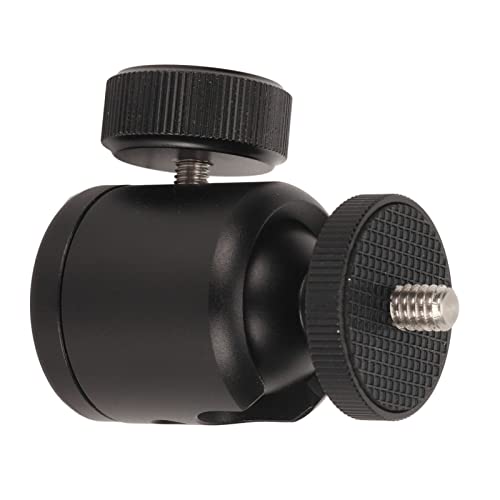 Ball Head Mount Camera Tripod Mount With 1/4In Male Thread And Locking Knob 3Kg Weight Capacity Camera Mount #TOP7