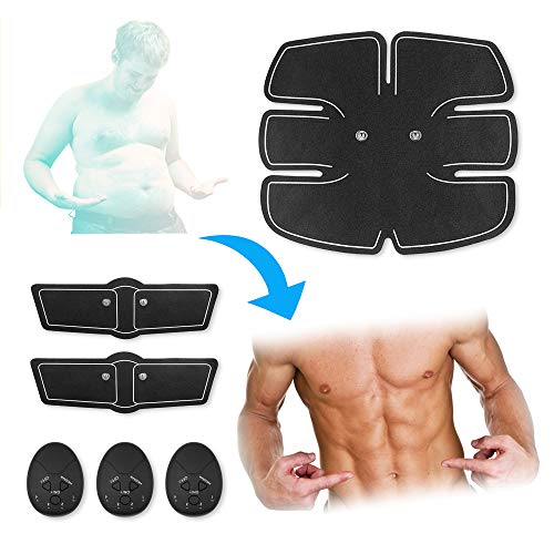 41RmLYUdFGL Abs Trainer Muscle Stimulator Ems Muscle Stimulator Abs for Stomach Toner Ems Arm Shaper for Back/Arm/Leg/Abdominal… - Image 4