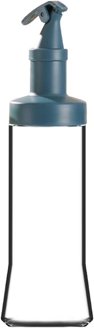 oil bottle High-end Glass and Vinegar Dispenser Automatic Opening and Closing Gravity Oil Bottle Household Leak-proof Oiler (16.9 Oz) oil sprayer(Color:C)