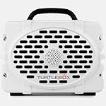 Turtlebox Original Gen 3: Portable Outdoor Bluetooth Speaker – Ultra-Loud (120dB), Waterproof (IP67), Rugged, Impact-Resistant, 3-Day Battery | Party Mode: Unlimited Pairing for Stereo Sound, White
