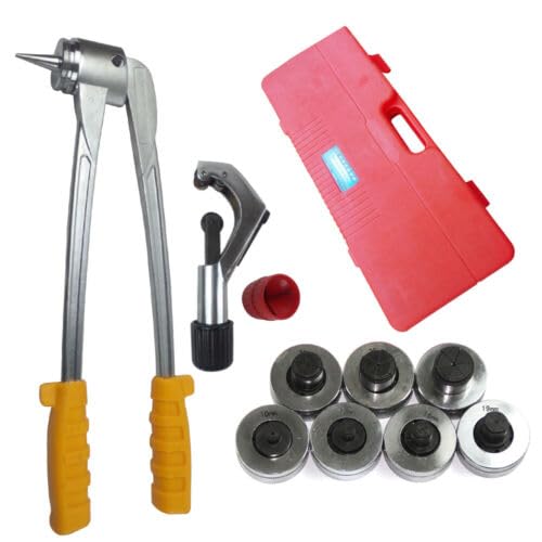 10 – 28 mm manuale tubo tubo espansore per tubo idraulico espansore su più ampia pinza di ritaglio set di estensione tubo pressa strumento pinza per manicotti kit strumenti aria condizionata rame
