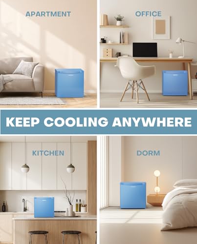 Upstreman 1.7 Cu.ft Mini Fridge thumbnail 7