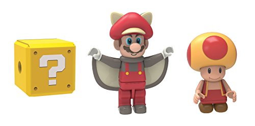 Knex Flying Squirrel Mario, Fire Toad And Mystery Figure