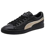 Glattleder PUMA Basket Classic Metallic SN Sneaker Damen Mädchen Schuhe 363201 01, Schuhgröße:38 EU
