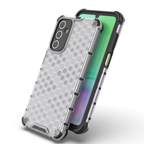 Image of Glasgow Back Case Cover Compatible with [ Samsung Galaxy F15 5G ] (Stylish Design) - Transparent