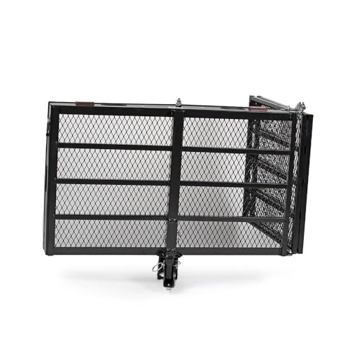Titan Ramps Wheelchair Scooter Carrier 2" Hitch, Folding Ramp 500 lb. Capacity for Cars Trucks Cargo 52" x 48"
