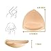 TopBine Removable Bra Pads Inserts Women's Comfy Sports Cups Bra Insert for BIkini Top Swimsuit (A/B 3 color) (A/B beige, C/D)