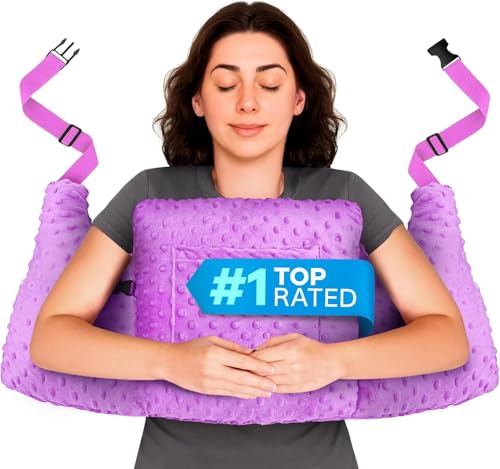 Zomaple Post Mastectomy Pillow Post Surgery Post-Op Essentials Breast Augmentation/Reduction & Mastectomy Recovery Supplies Washable Cover for Comfort & Support
