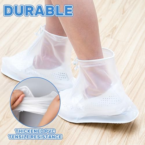 Waterproof Shoe Covers for Outdoor Rain Protection Non-Slip Durable Rain Boot Covers Unisex Reusable Waterproof Footwear Covers3