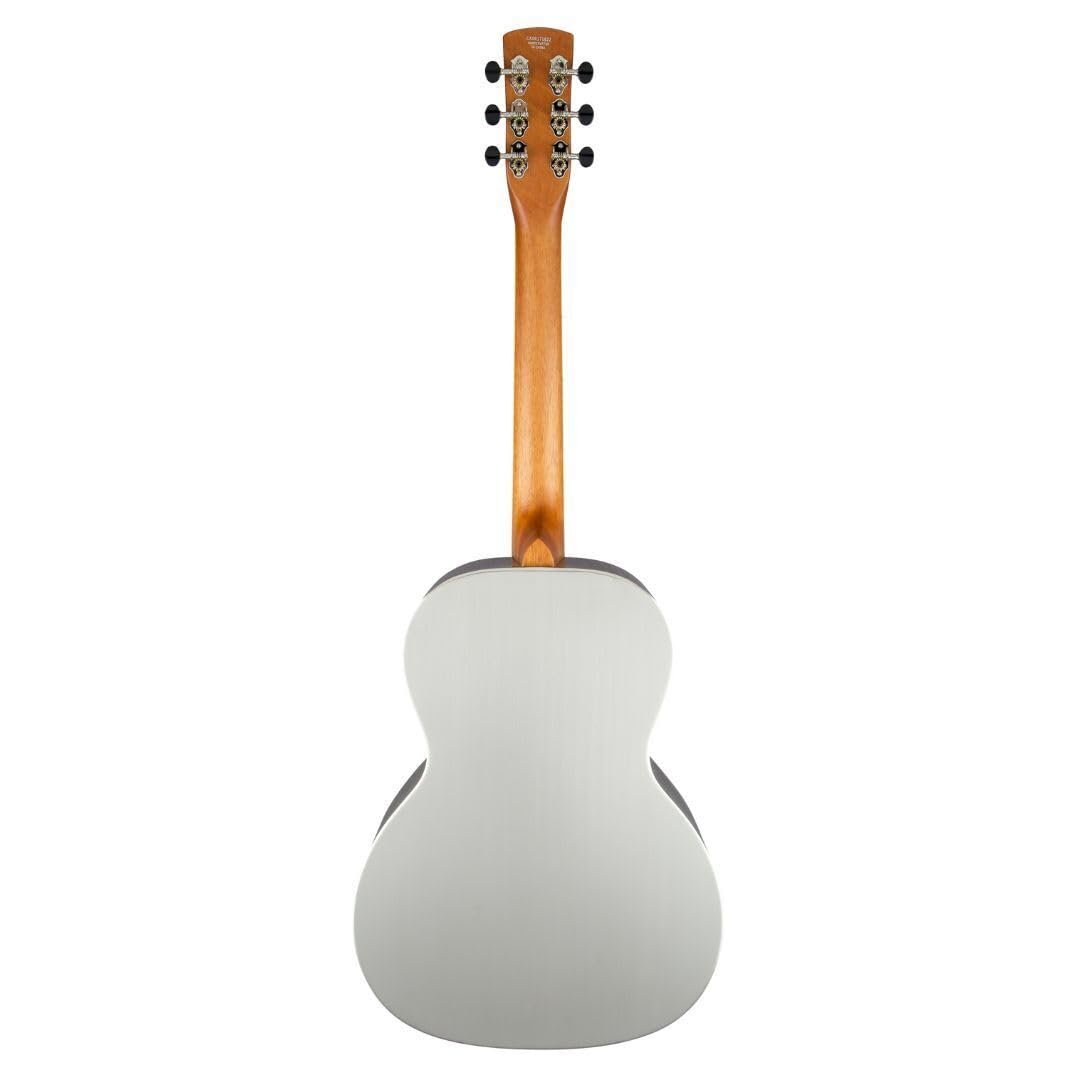 Gretsch G9221 Bobtail Round-Neck Acoustic and Electric Steel Body Spider Cone Resonator Guitar (Weathered 'Pump House Roof') - Image 2