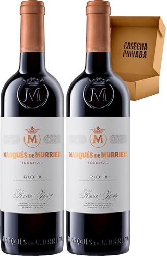 Pack con 2 botellas Marques de Murrieta reserva 2014 75cl.