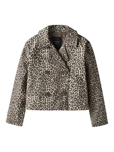 Nkfmadelin Trench Coat Short Aop veste courte à motif pour fille