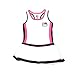 Hello Kitty Girls Racerback White Tennis Dress