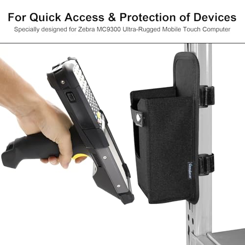 image for Homakover Barcode Scanner Holster, Ballistic Nylon Carrying Case Pouch