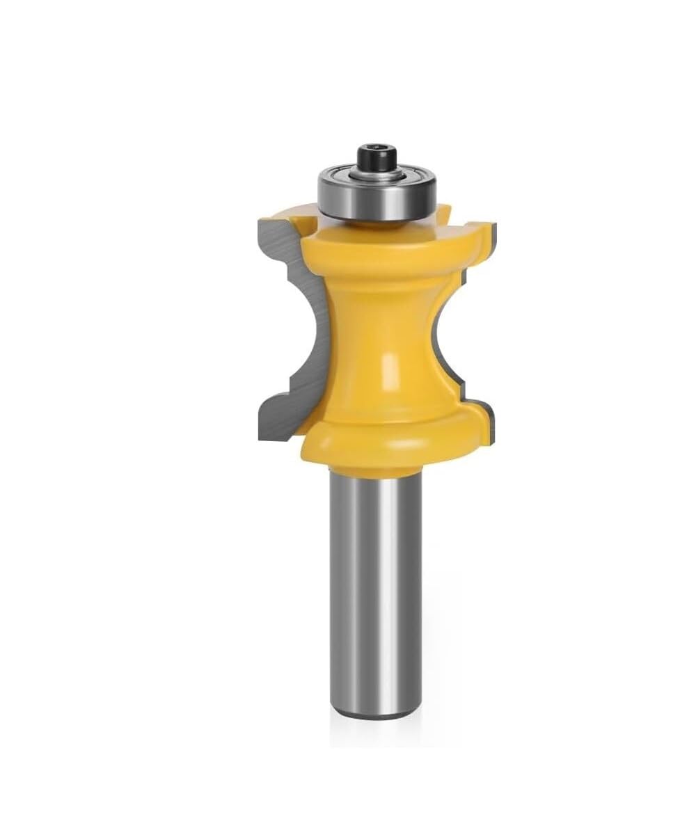 Fresa con raggio concavo Fresa for modanatura a colonna convessa 1PC for la lavorazione del legno(6mm Shank)
