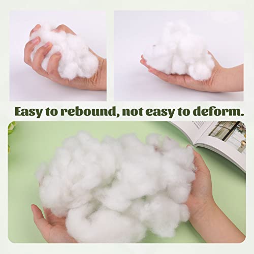 BUTUZE 800g/28oz Polyfill Stuffing, (2.1oz-4.4lb) Fiberfill for Crafts, Polyester Fiber Fill, Premium Stuffing Fiber Fill, Resilience Fill Fiber for Stuffing Pillow and Home Decoration Projects