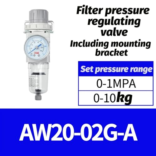 Filtre compresseur AW20-02G-A pour peindre au pistolet sans humidité ni huile - 3