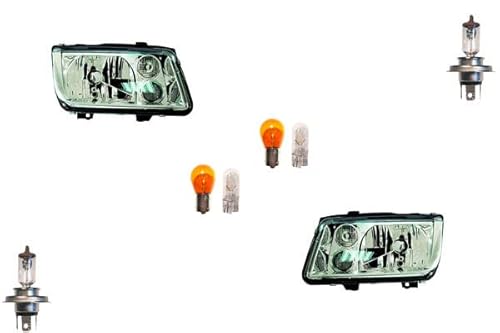 Johns, Scheinwerfer Halogen passend für VW Bora 1J2 10/98-05/05 Leuc. Satz Links Rechts