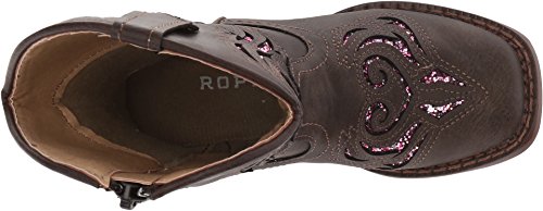 Image of ROPER Kids Girls Glitter Breeze Square Toe Casual Boots Mid Calf
