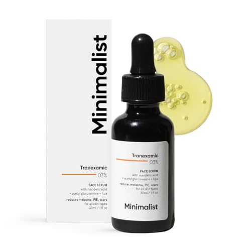 Minimalist 3% Tranexamic Acid Face Serum with HPA to Remove Melasma & Post Inflammatory Hyperpigmentation or Erythema (PIH & PIE) | 30 ml