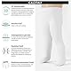 CALZITALY 2 Paar Baby Strumpfhose aus Mikrofaser | Weiß, Rosa | 3-24 Monate | 40 DEN | Made in Italy (12 Monate, Weiß)