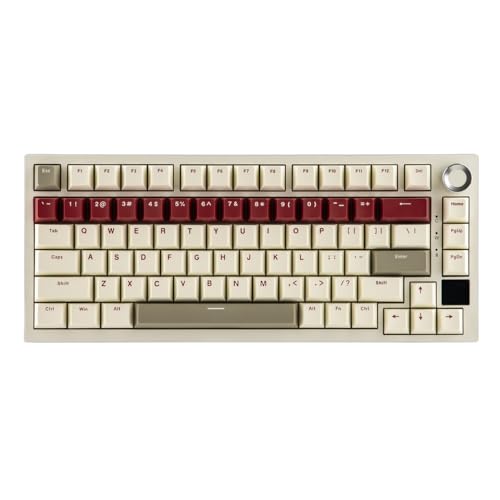 Clavier mécanique sans fil AK820 Pro avec écran TFT et switches Cherry fluides