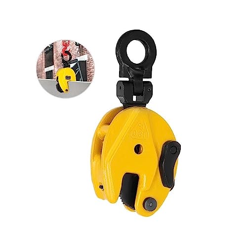 0.8T - levantador vertical de la hoja de acero de la apertura de mandíbula de la abrazadera de la placa del grado industrial 2T for las fábricas de acero y el emplazamiento de la obra Para uso domésti