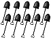 OaaXbbECco Novelty Mini Shovel Shape Spoons Cute Disposable Plastic Dessert Spoons (50)
