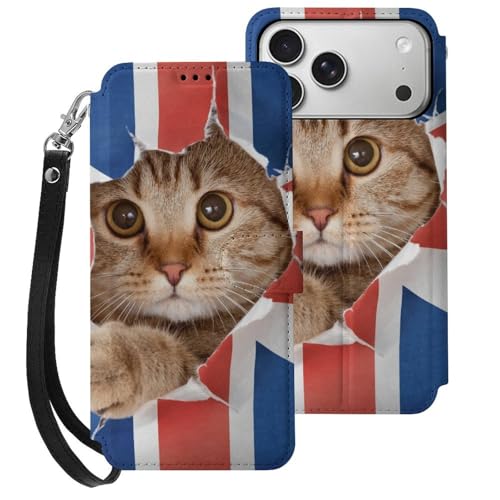 �蒠�^ �ʔ��� �˂� �L�� �L ���j�I�� �C�M���X �Ή� iPhone 17 Pro Max �P�[�X PU���U�[ ���z�^ �X�}�z�P�[�X �g�уP�[�X �}�O�l�b�g�� �g�уJ�o�[ �J�[�h���[ �y�� �S�ʕی� �X�^���h�@�\ ������� ���j���M�t�g