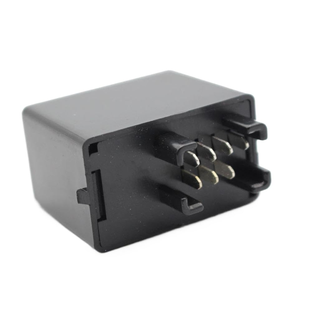 7 Pin Motorcycle Turn Relay 12V Compatible with Automotive Motorcycle Parts GZ125 GZ250 RV125 RV200 SFV650 SV1000 TL1000 VL125 VL250 VL800 VL1500 VZ800 VZR1800