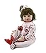 Produktbild iCradle Reborn Dolls 18 Zoll 45 cm Realistische Reborn Babypuppen Weiche Silikon Vinyl Kleinkind Reborn Baby Doll Magnetisch Mund