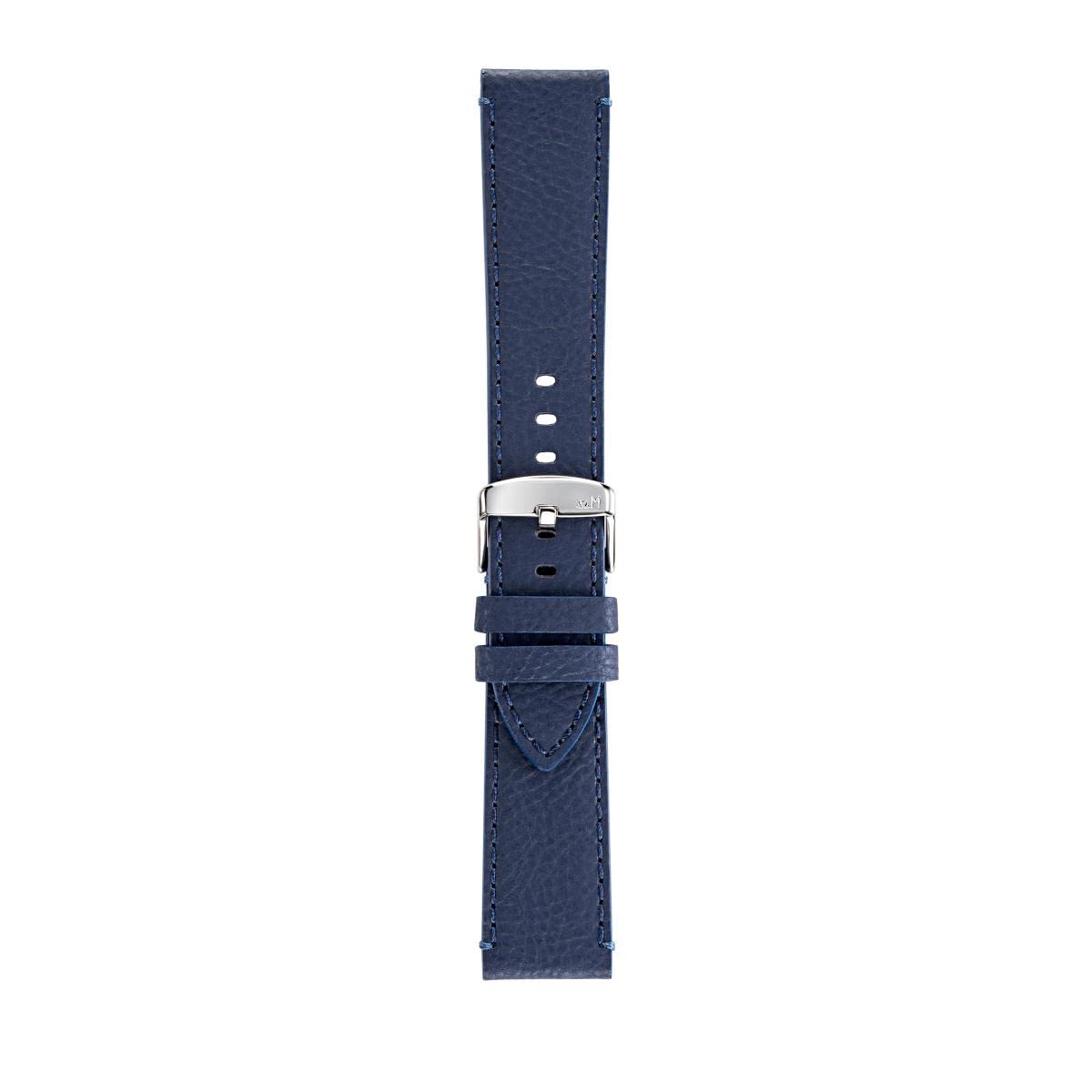 Morellato Sport Collection Men's Paragliding Genuine Calf Leather Strap A01X5394D14, blue, 18mm, Strap