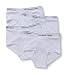 Polo Ralph Lauren Classic Mid-Rise Brief 4-Pack, L, White