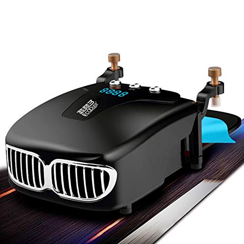Pccooler Laptop Cooling Fan, Sports Car Concept Laptop Cooler with Led Temperature Display, Intelligent Wind Speed Control (1300-4500RPM), Compatible with 12-17 Inch Gaming Laptop and Cooling Pad