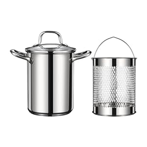 Large Fryers Pots Frying Pots Fryers Fat Fryers Suitable For Kitchen Frying Fish Shrimp Meat