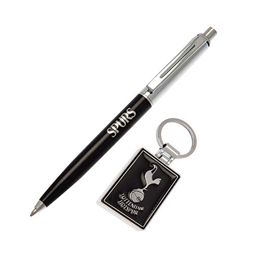 Ensemble stylo et porte-clés Tottenham Hotspur F.C. noir taille unique accessoire foot