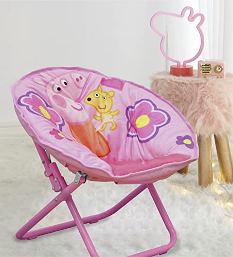 Peppa Pig Toddler Saucer Chair, Metal, Pink #TOP5