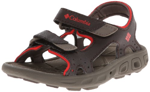 Columbia Unisex-Child Techsun Vent Sandal, Black Grey, 7 Big Kid