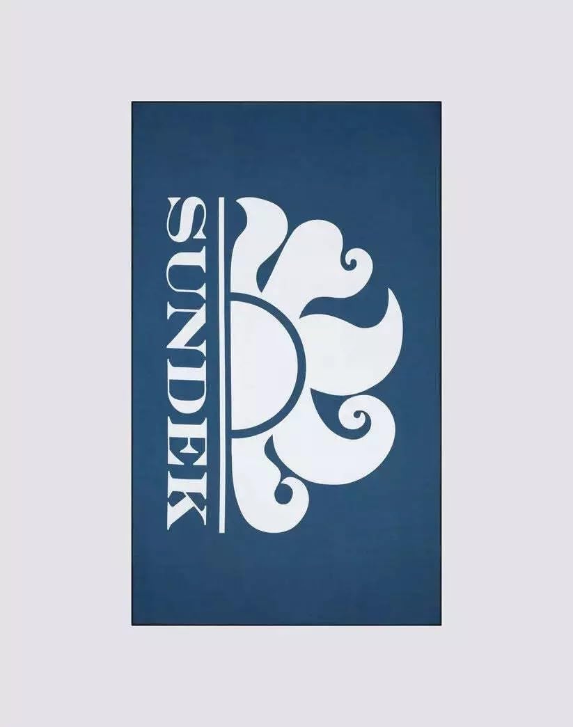 Sundek telo mare uomo in microfibra NAVY UNICA