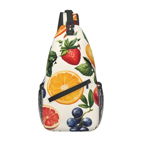 Bolso bandolera naranja para mujer y hombre liviano