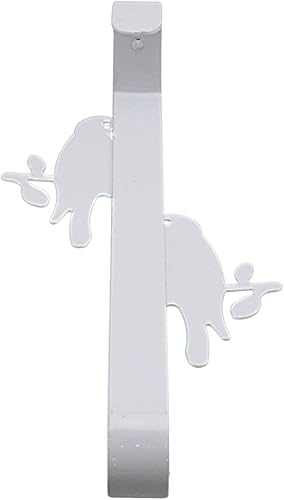 Miniatura 8 de Gancho organizador multiusos para colgar sobre la puerta, para toallas, abrigos, albornoces y trajes de baño para baño, cocina, dormitorio, hierro