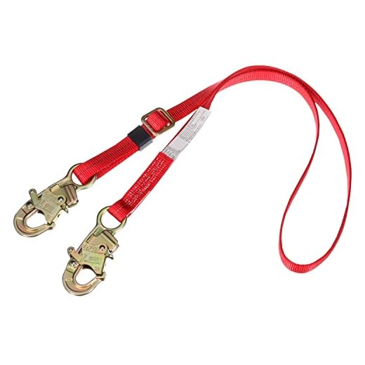 Adjustable 1" Web Restraint Lanyard by 3M