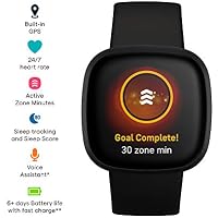 Amazon.com: Fitbit Versa 3 Health 