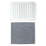 CARBBIA 87139-07010 17801-21050 Engine & Cabin Air Filter Combo Set Compatible with Pontiac Vibe