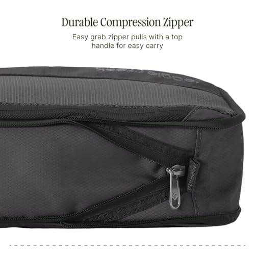 Cubes de compression Eagle Creek Pack-It taille S en tissu ripstop noir