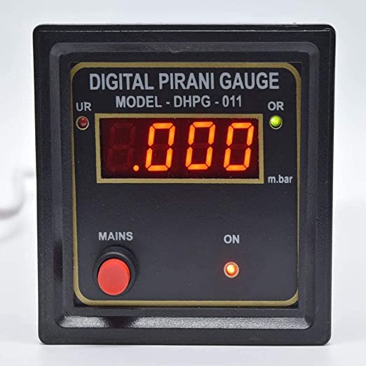Digital Pirani Gauge Indicator for Vacuum Pumps, Sputtering Units, Coating Units, Ejector