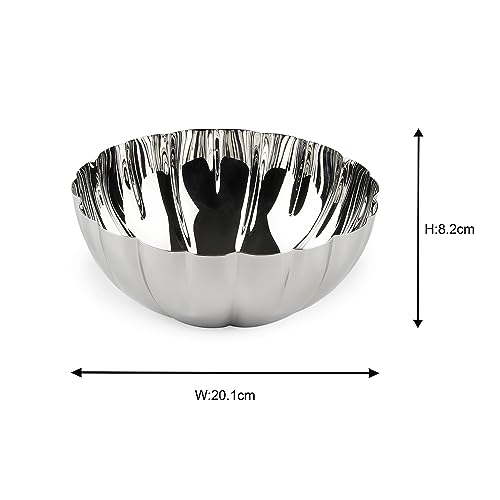 Image of ARTTDINOX Mushroom Collection Large Serving Bowl Set of 2 | Premium Serveware, Dinnerware & Tableware