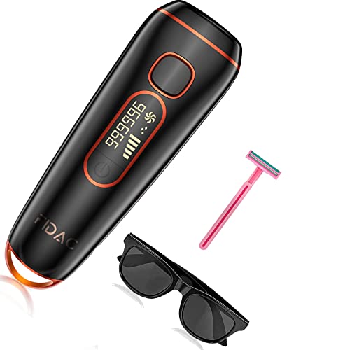 IPL Hair Removal, FIDAC Laser Hair Removal Device for Women & Men with 999,999 Flashes Permanent Painless At-home Hair Remover for Armpits Back Legs Arms Face Bikini line â€¦