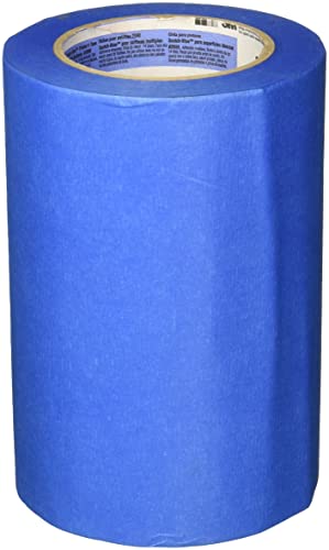 3M 2090 ScotchBlue Painters Tape - 4 in. x 180 ft. Masking Tape Roll for Medium Adhesion. Painting Wall Preparation